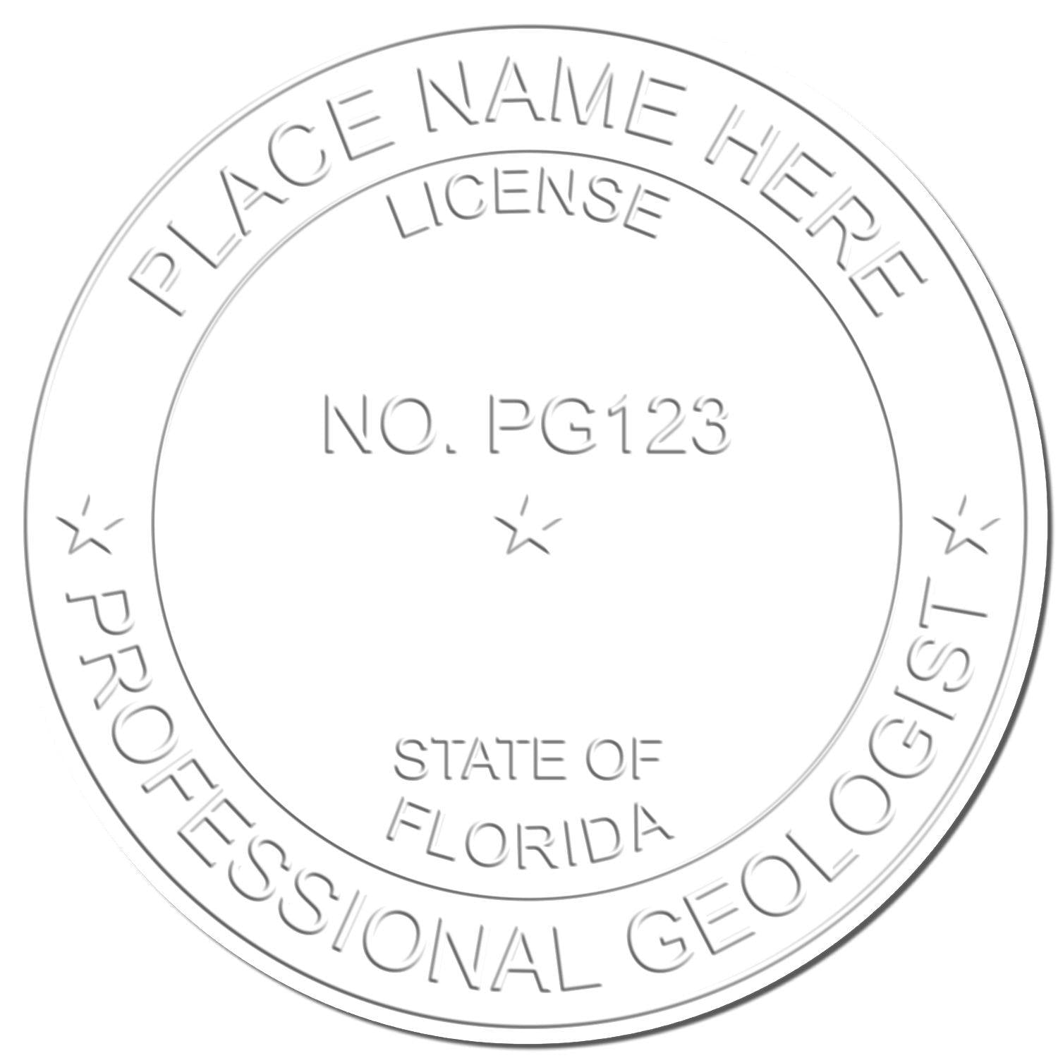 Geologist Gold Gift Seal Embosser - Engineer Seal Stamps - Embosser Type_Desk, Embosser Type_Gift, Type of Use_Professional, validate-product-description