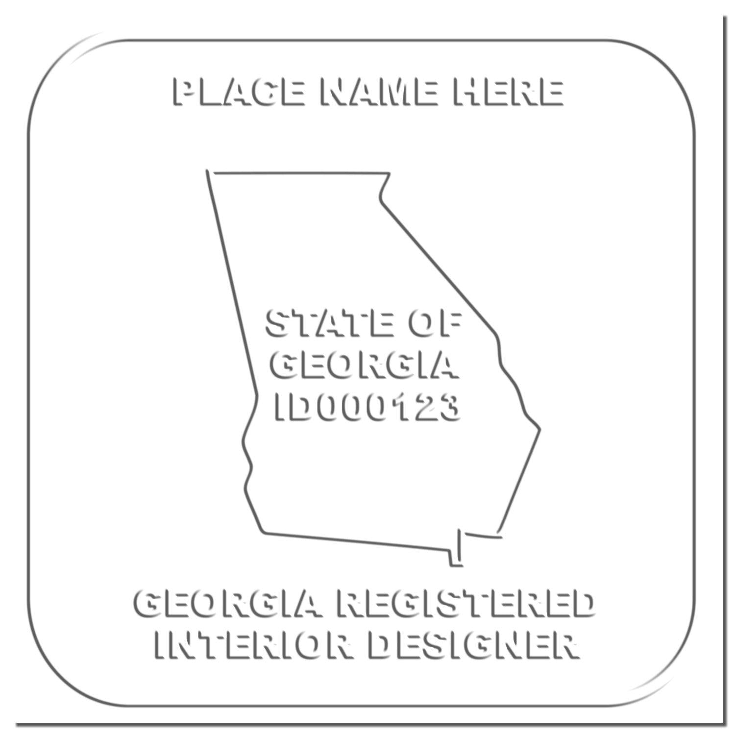 Interior Designer Chrome Gift Seal Embosser - Engineer Seal Stamps - Embosser Type_Desk, Embosser Type_Gift, Type of Use_Professional, validate-product-description