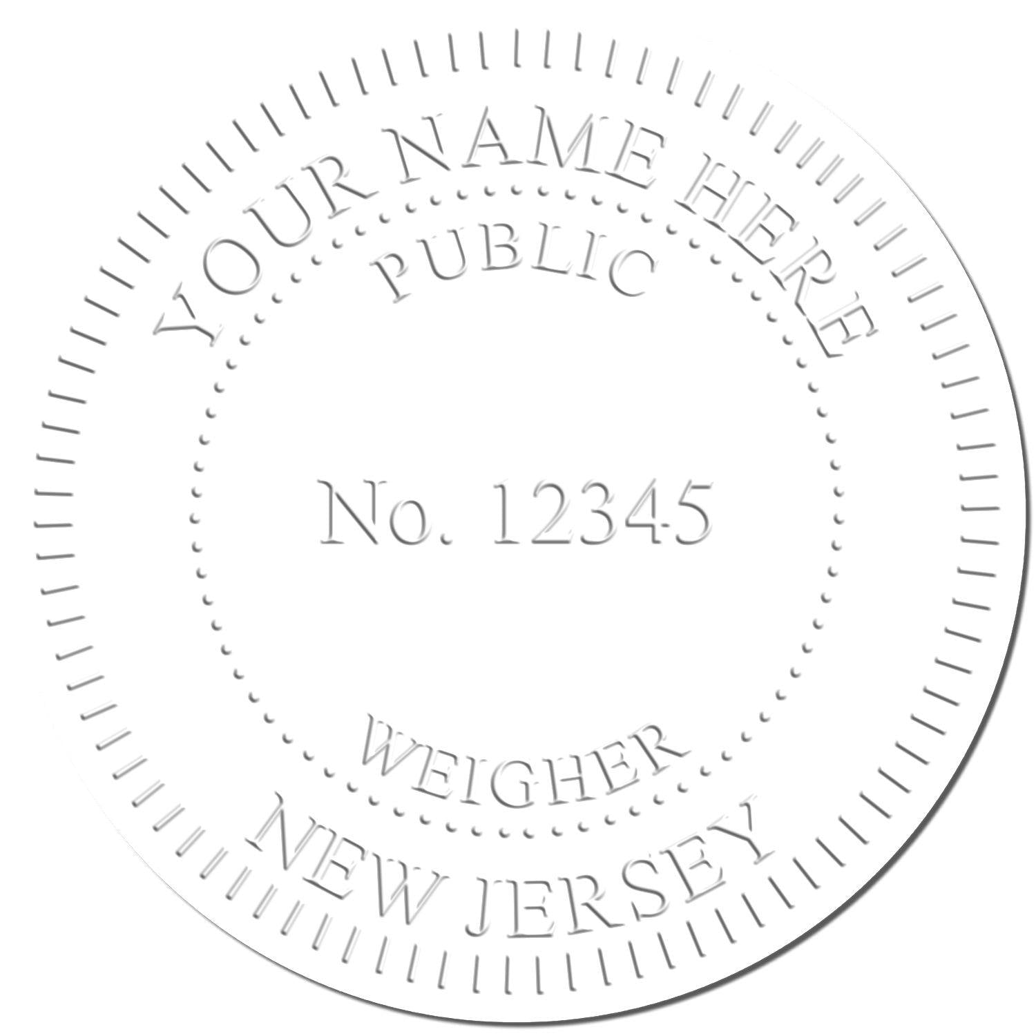 Public Weighmaster Desk Seal Embosser - Engineer Seal Stamps - Embosser Type_Desk, Type of Use_Professional, validate-product-description