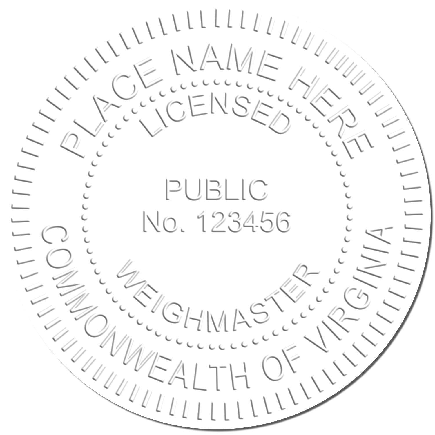 Public Weighmaster Cast Iron Desk Seal Embosser - Engineer Seal Stamps - Embosser Type_Cast Iron, Embosser Type_Desk, Type of Use_Professional, Use_Heavy Duty, validate-product-description