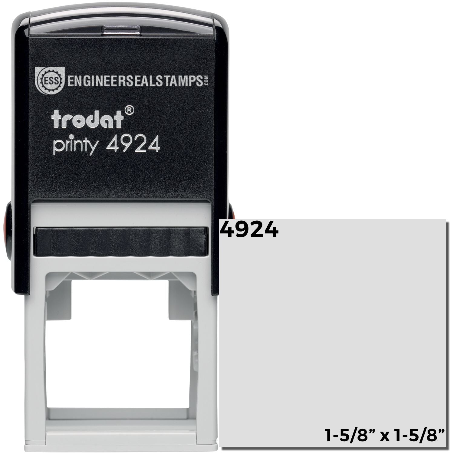 Custom Self Inking Stamp Trodat 4924 Size 1-5/8 x 1-5/8