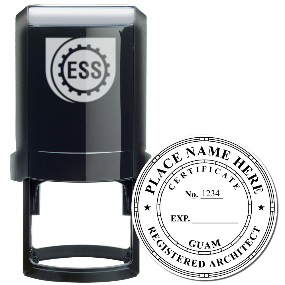 Self-Inking Guam Architect Stamp Main Image