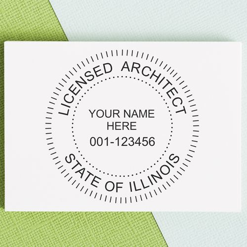 Illinois Architect Seal Stamp Feature Photo