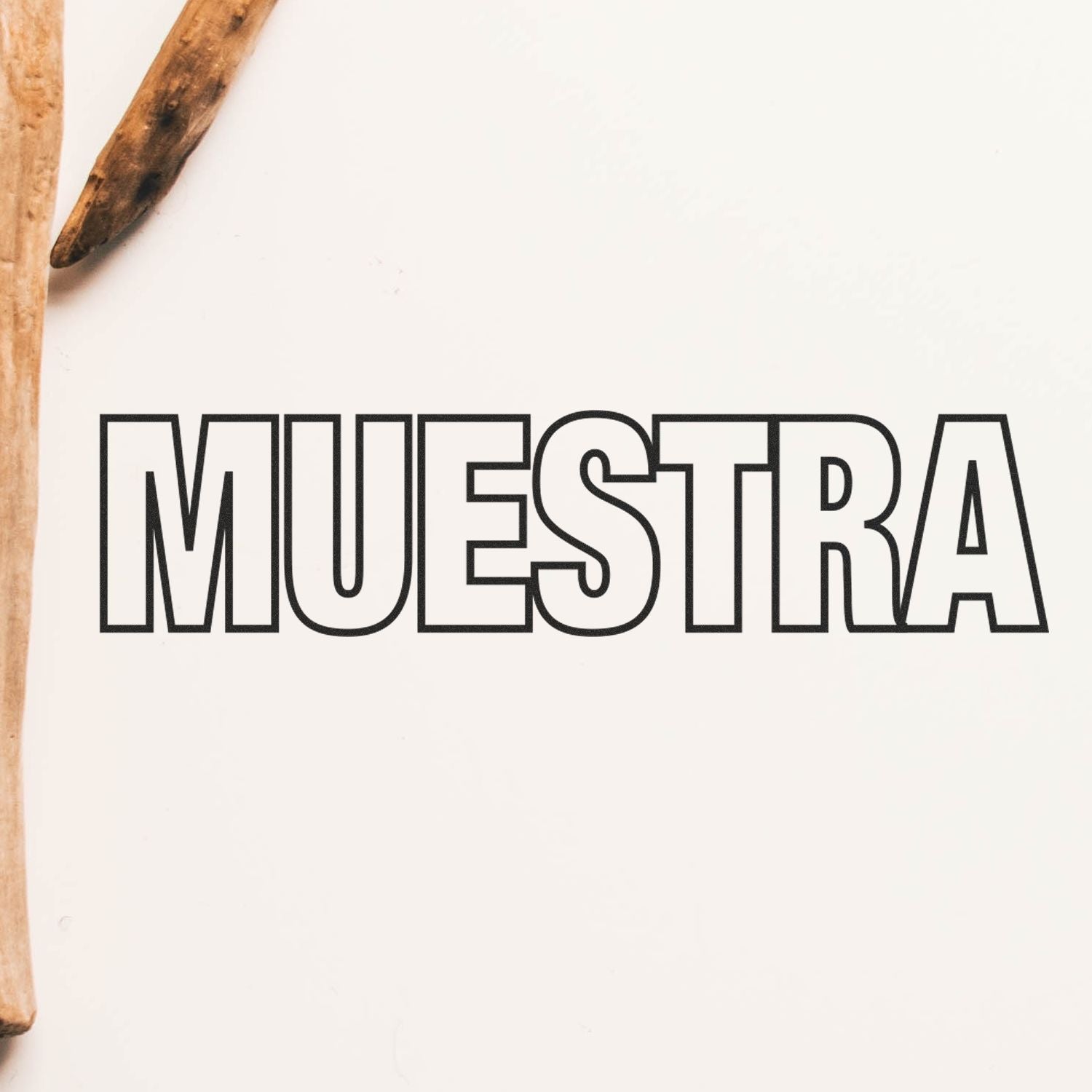 Muestra Rubber Stamp Lifestyle Photo