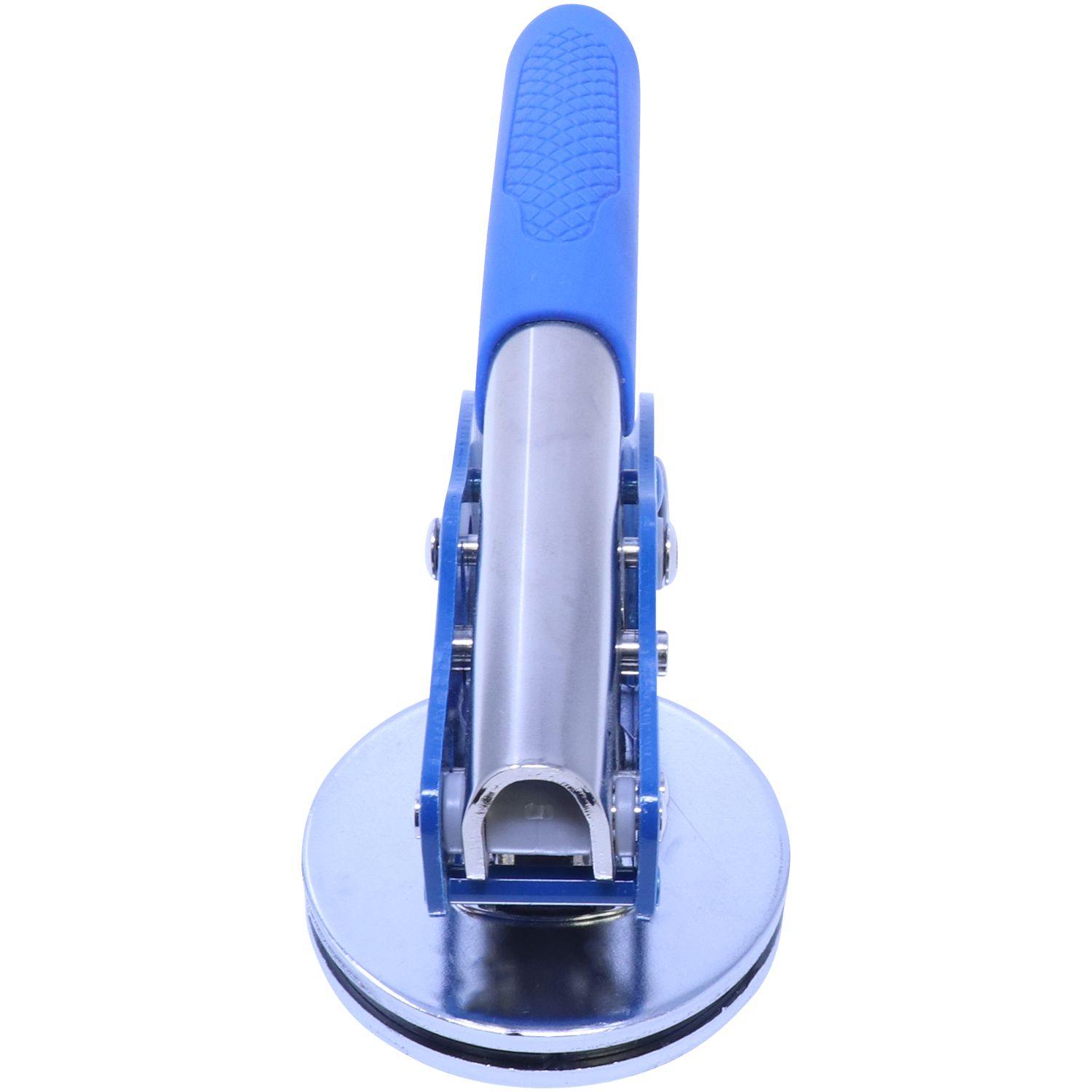 Architect Blue Seal Handheld Embosser - Engineer Seal Stamps