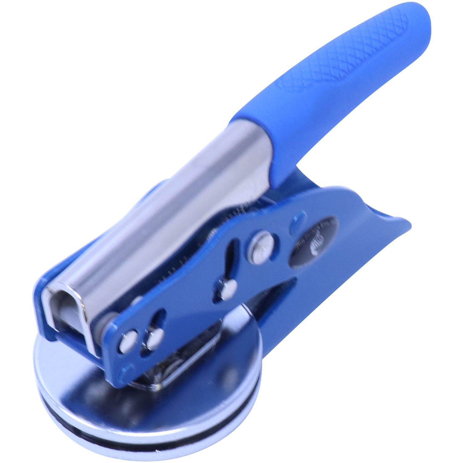 Architect Blue Seal Handheld Embosser - Engineer Seal Stamps