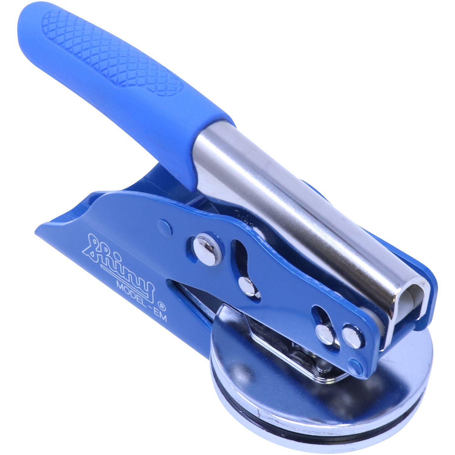 Architect Blue Seal Handheld Embosser - Engineer Seal Stamps