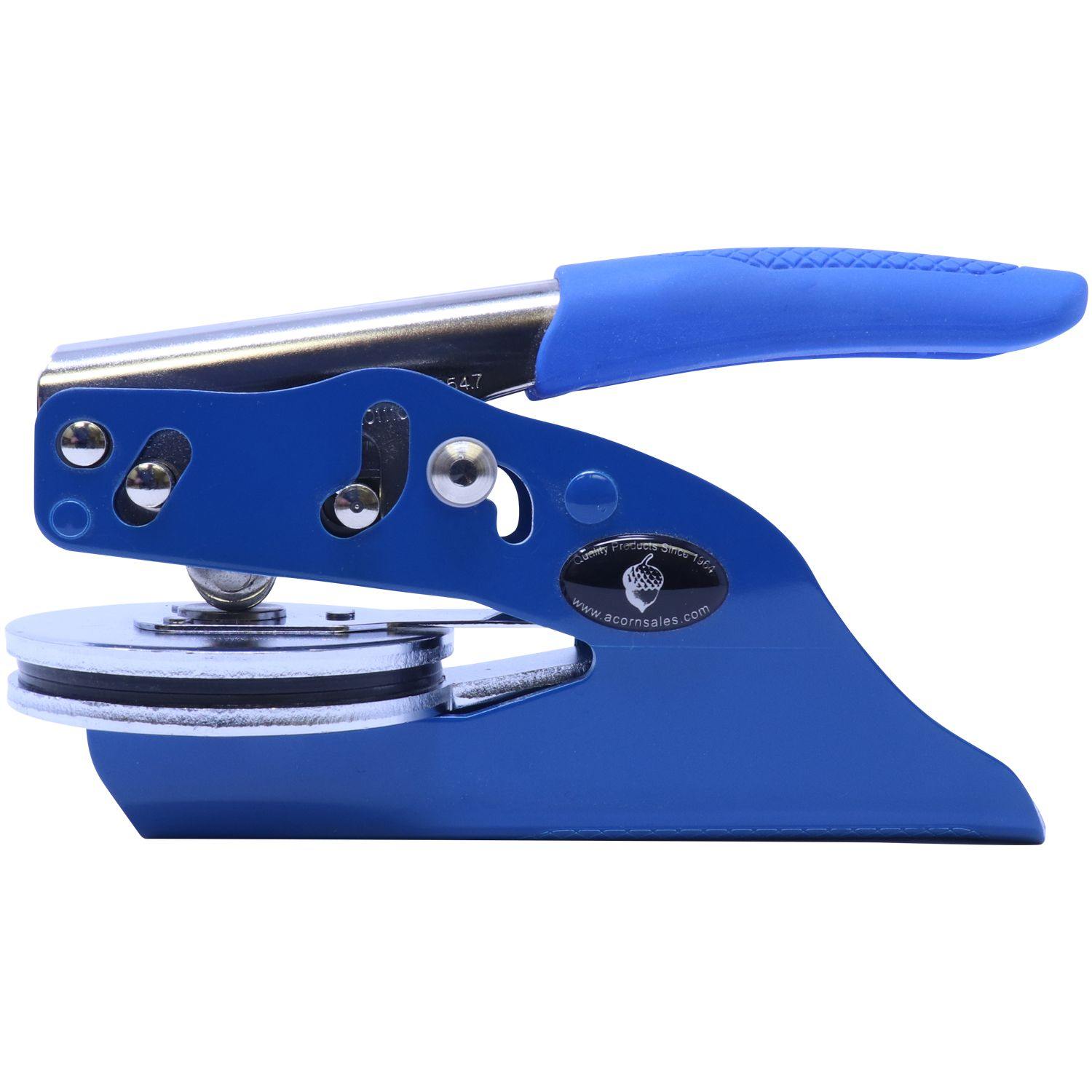 Architect Blue Seal Handheld Embosser - Engineer Seal Stamps