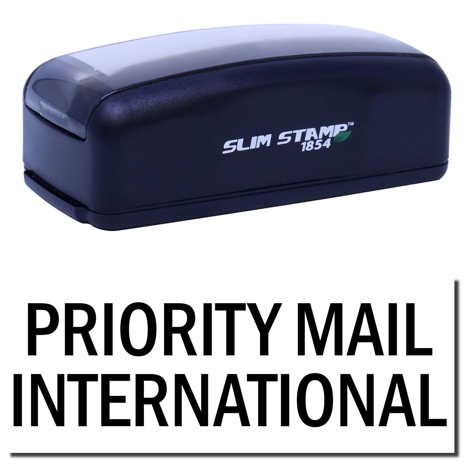 Large Pre-Inked Priority Mail International Stamp Main Image