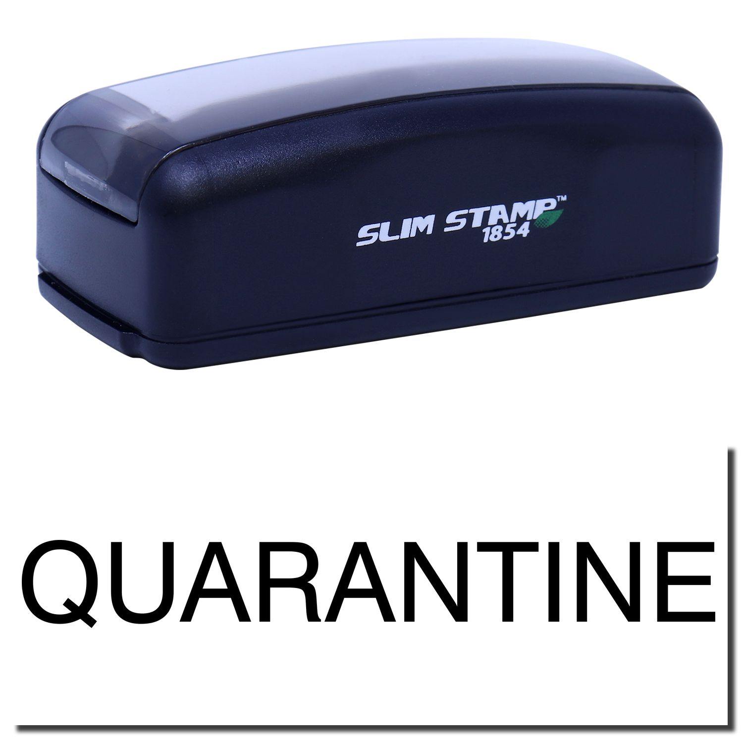 Large Pre-Inked Quarantine Stamp Main Image