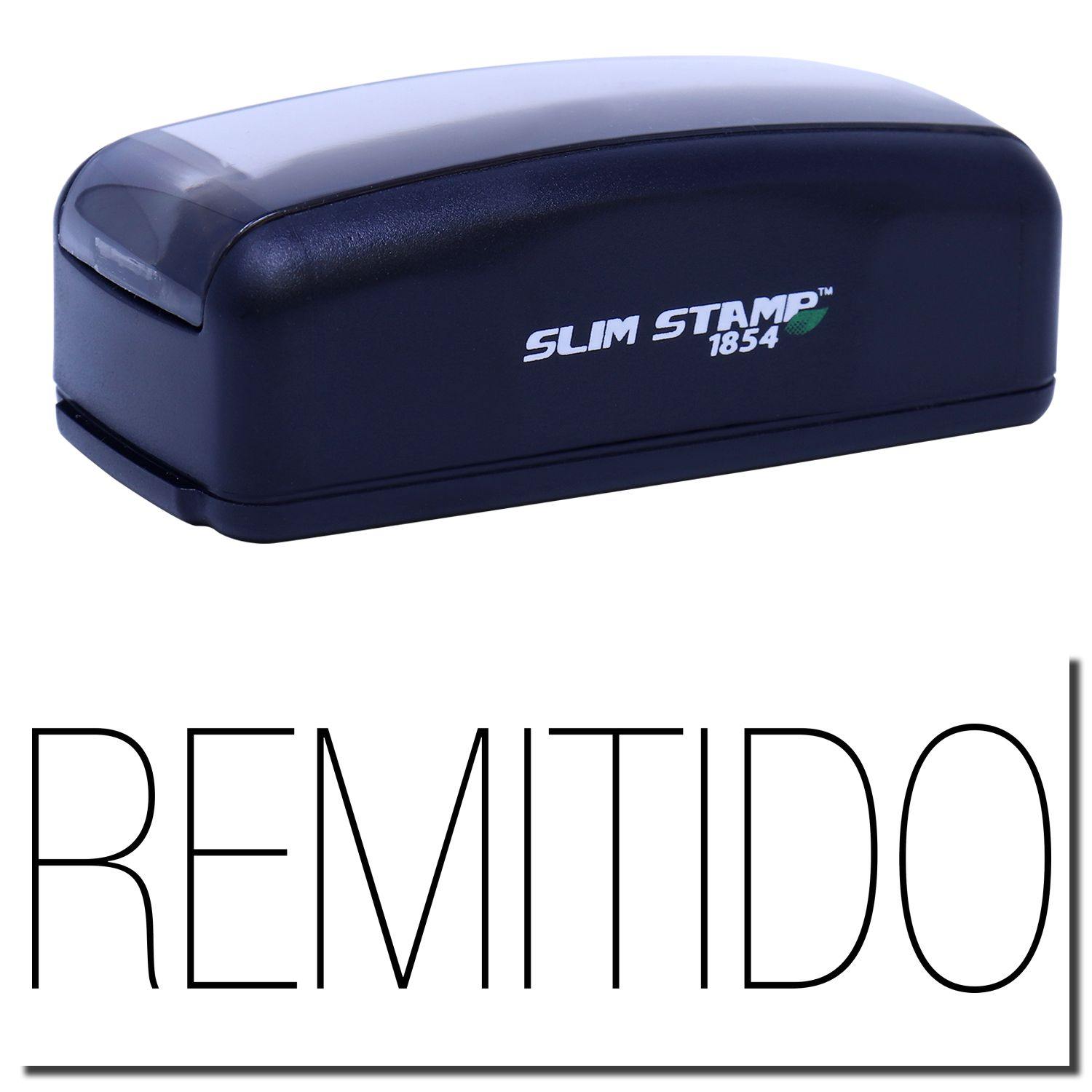 Large Pre-Inked Remitido Stamp Main Image