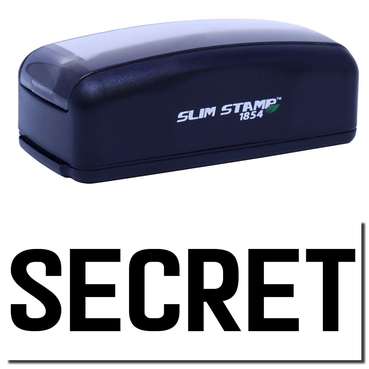 Large Pre-Inked Secret Stamp Main Image