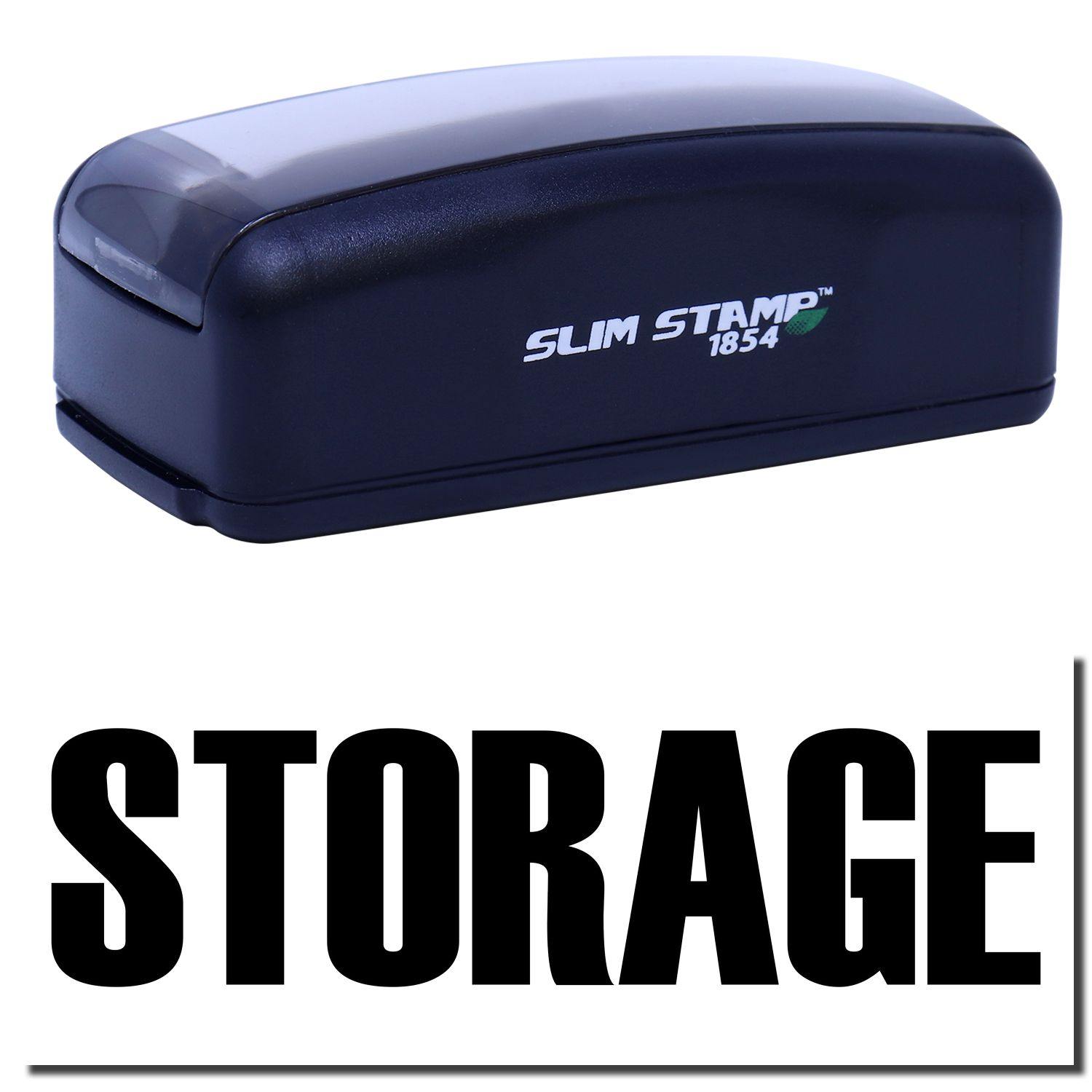 Large Pre Inked Storage Stamp Main Image