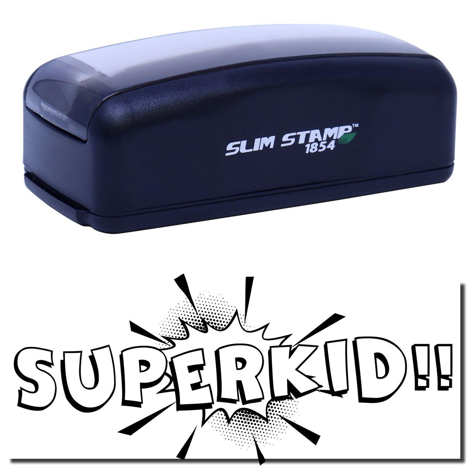 Large Pre-Inked Superkid Stamp Main Image