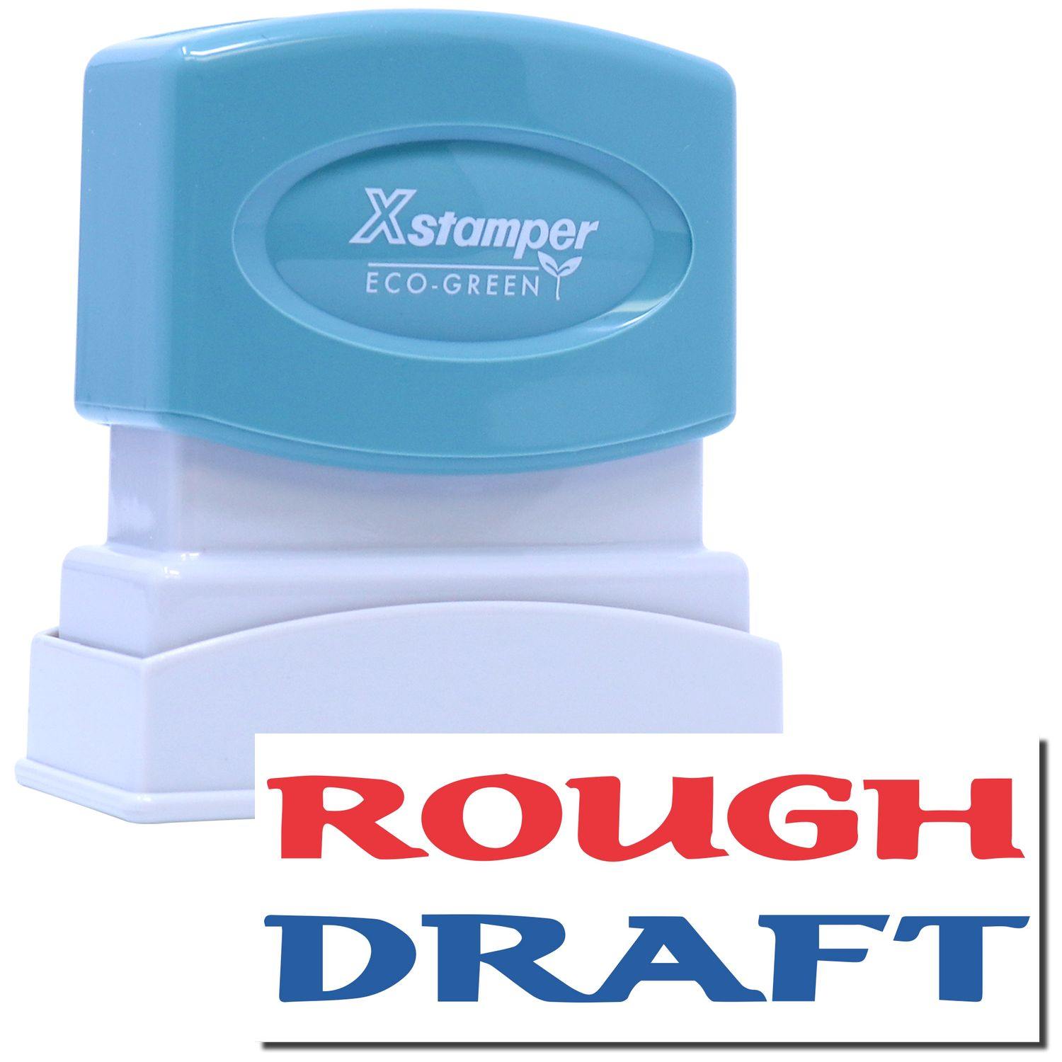 Rough Draft Xstamper Stamp Main Image