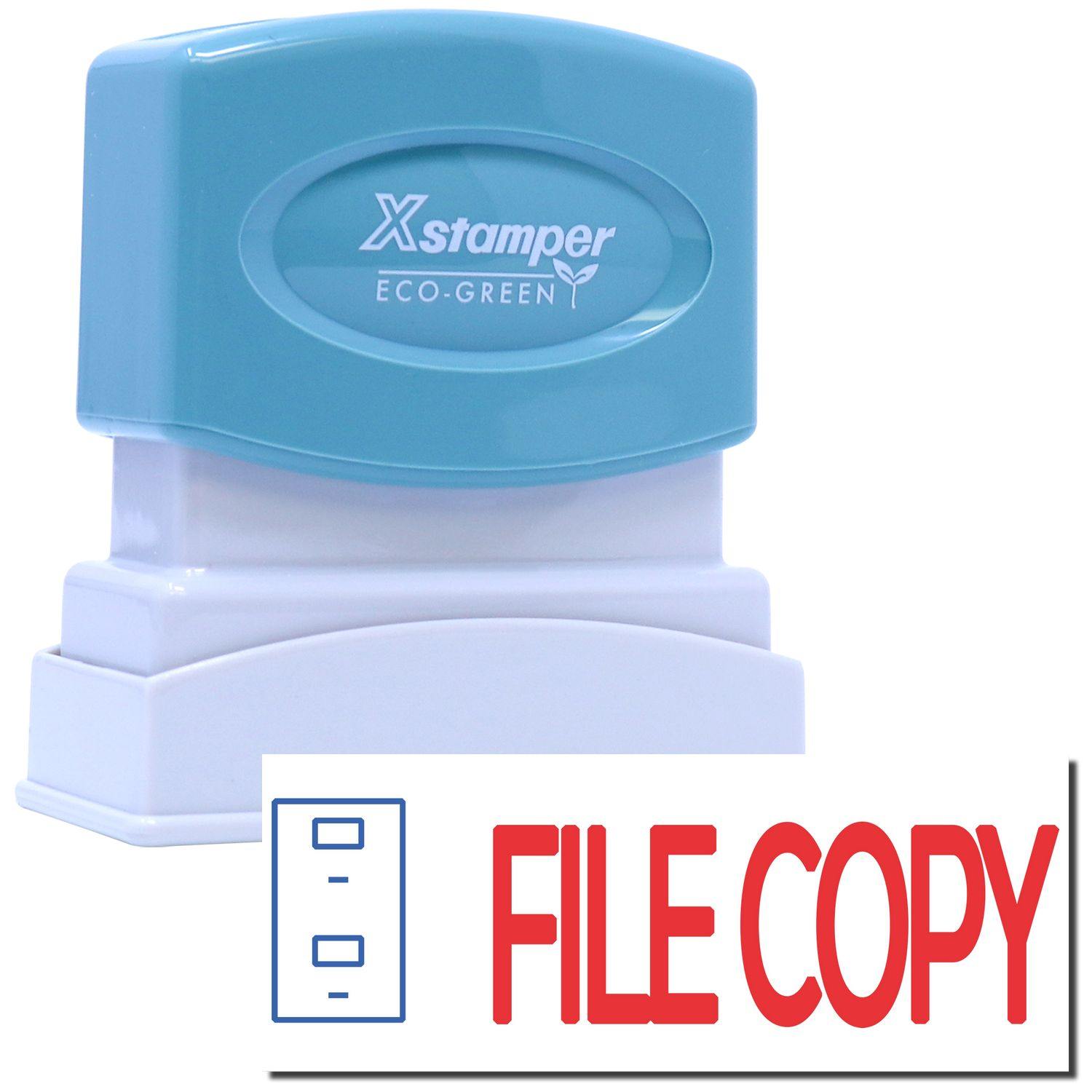 Two-color File Copy Xstamper Stamp Main Image