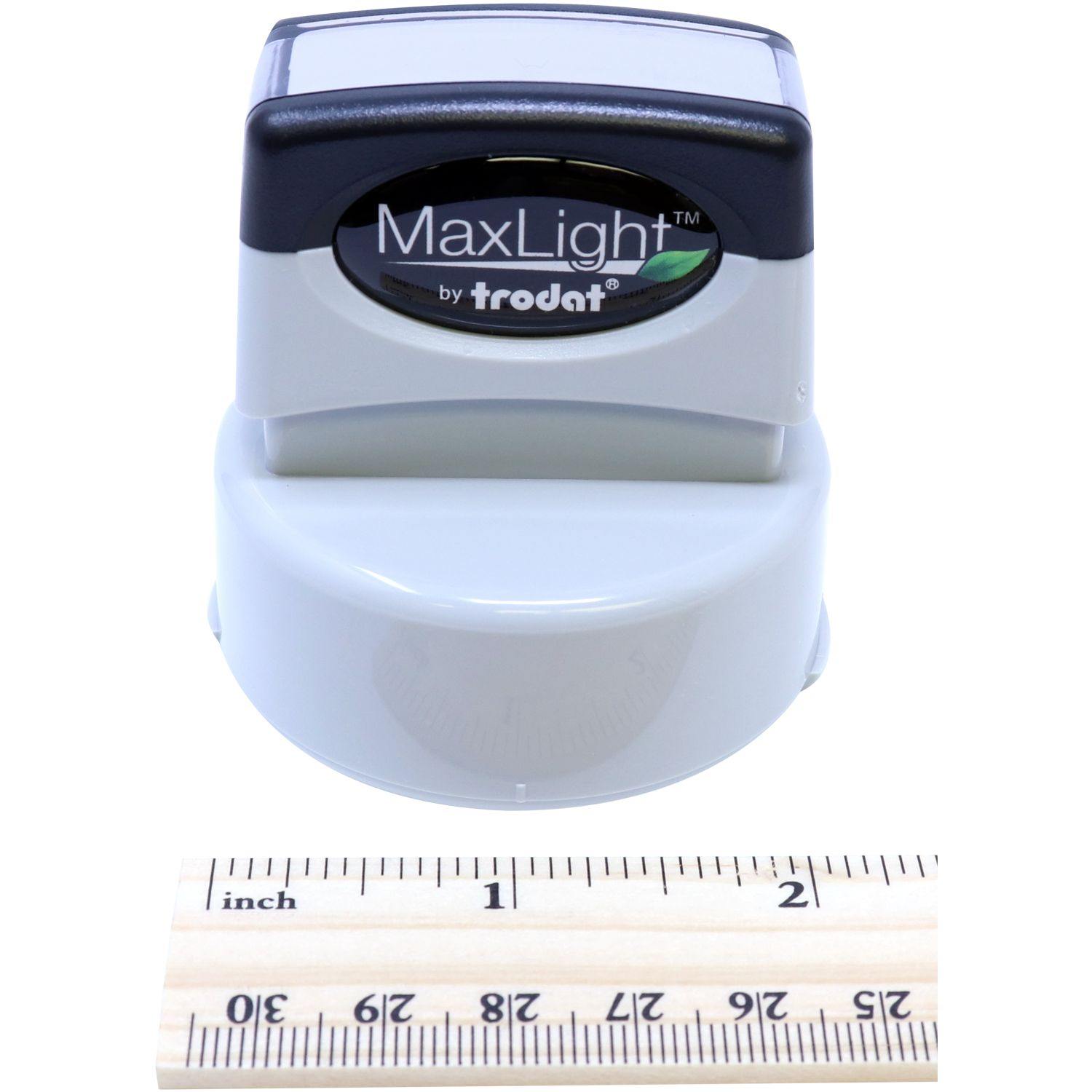 Land Surveyor MaxLight Pre Inked Rubber Stamp of Seal - Engineer Seal Stamps - Stamp Type_Pre-Inked, Type of Use_Professional