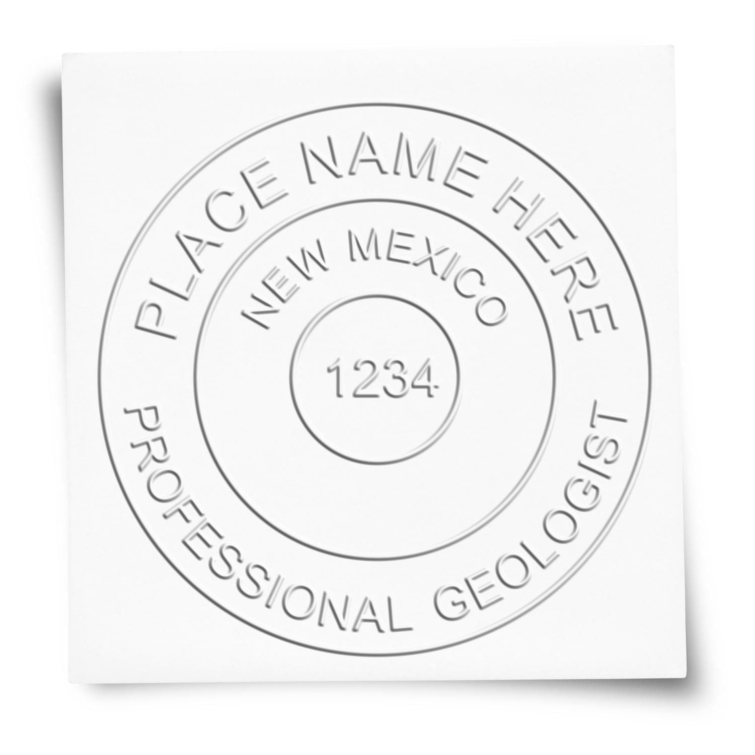 A comparison chart for the different types of mount models available for the Hybrid New Mexico Geologist Seal