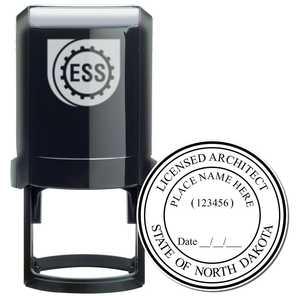 Self-Inking North Dakota Architect Stamp Main Image