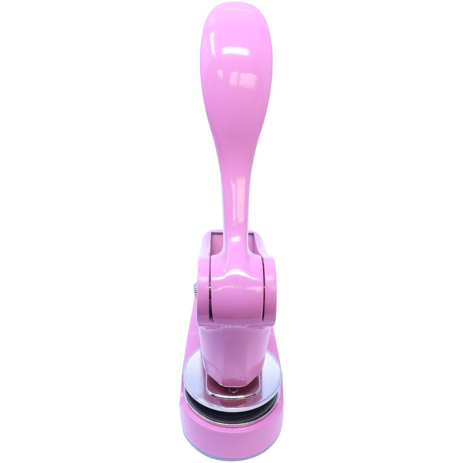 Forester Pink Gift Embosser - Engineer Seal Stamps - Embosser Type_Desk, Embosser Type_Gift, Type of Use_Professional, Use_Heavy Duty