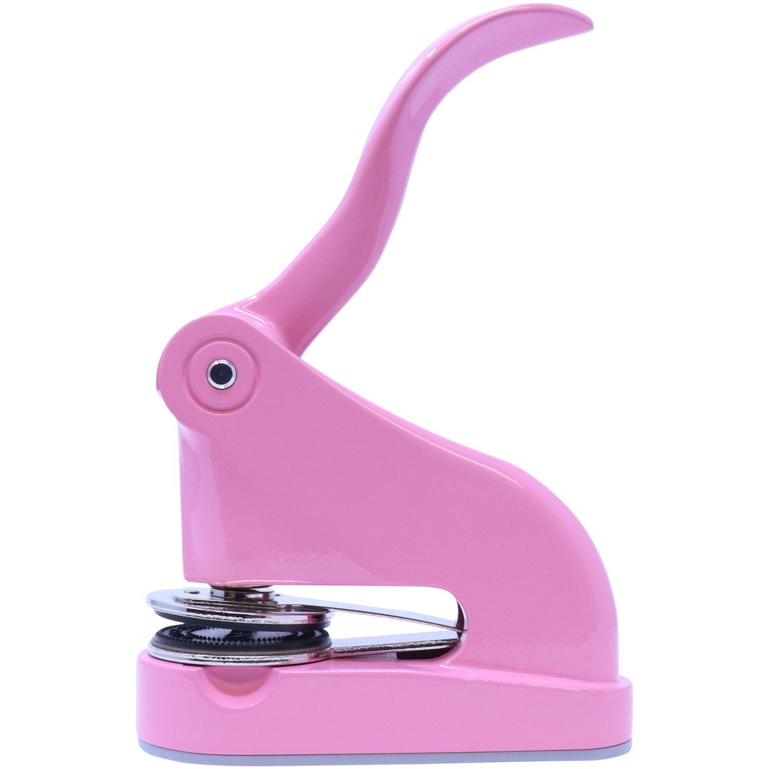 Geologist Pink Gift Embosser - Engineer Seal Stamps - Embosser Type_Desk, Embosser Type_Gift, Type of Use_Professional