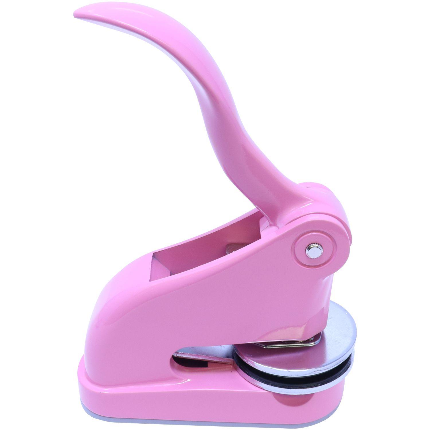 Interior Designer Pink Gift Embosser - Engineer Seal Stamps - Embosser Type_Desk, Embosser Type_Gift, Type of Use_Professional