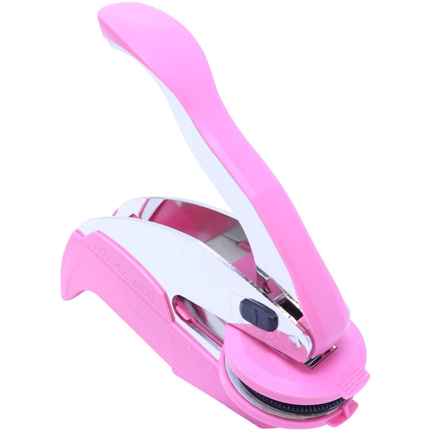 Interior Designer Pink Hybrid Handheld Embosser - Engineer Seal Stamps - Embosser Type_Handheld, Embosser Type_Hybrid, Type of Use_Professional