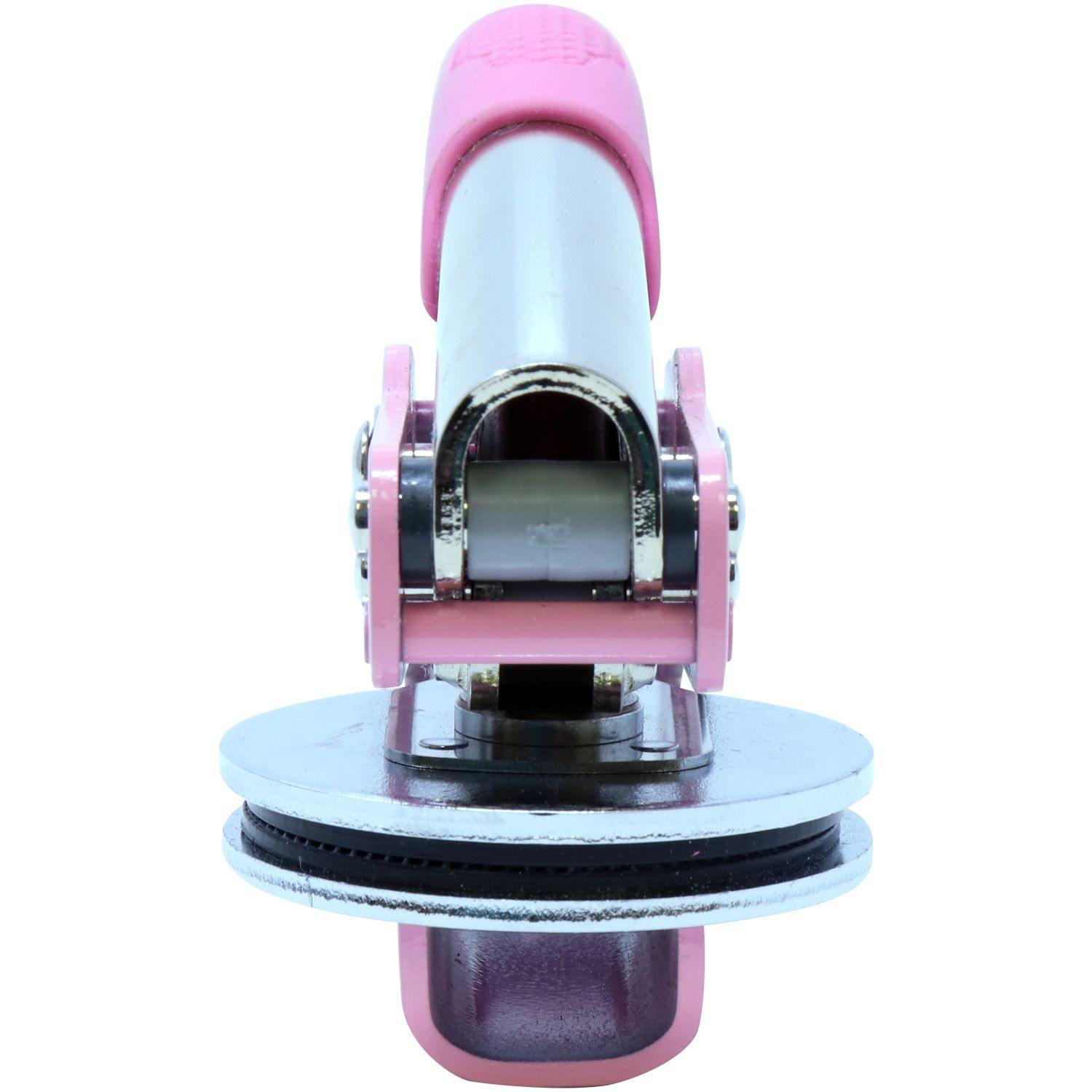 Interior Designer Pink Soft Seal Embosser - Engineer Seal Stamps - Embosser Type_Handheld, Embosser Type_Soft Seal, Type of Use_Professional