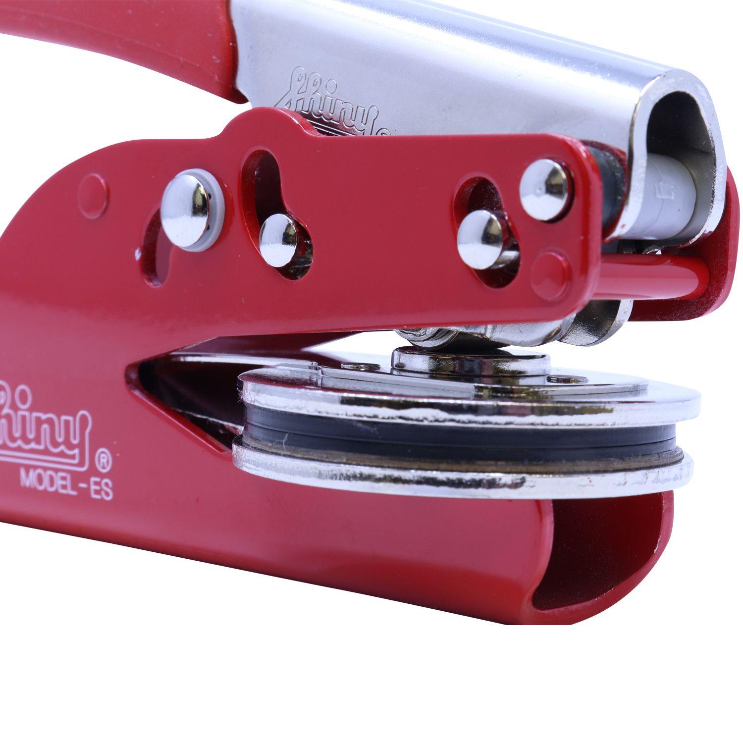 Land Surveyor Red Soft Seal Embosser - Engineer Seal Stamps - Embosser Type_Handheld, Embosser Type_Soft Seal