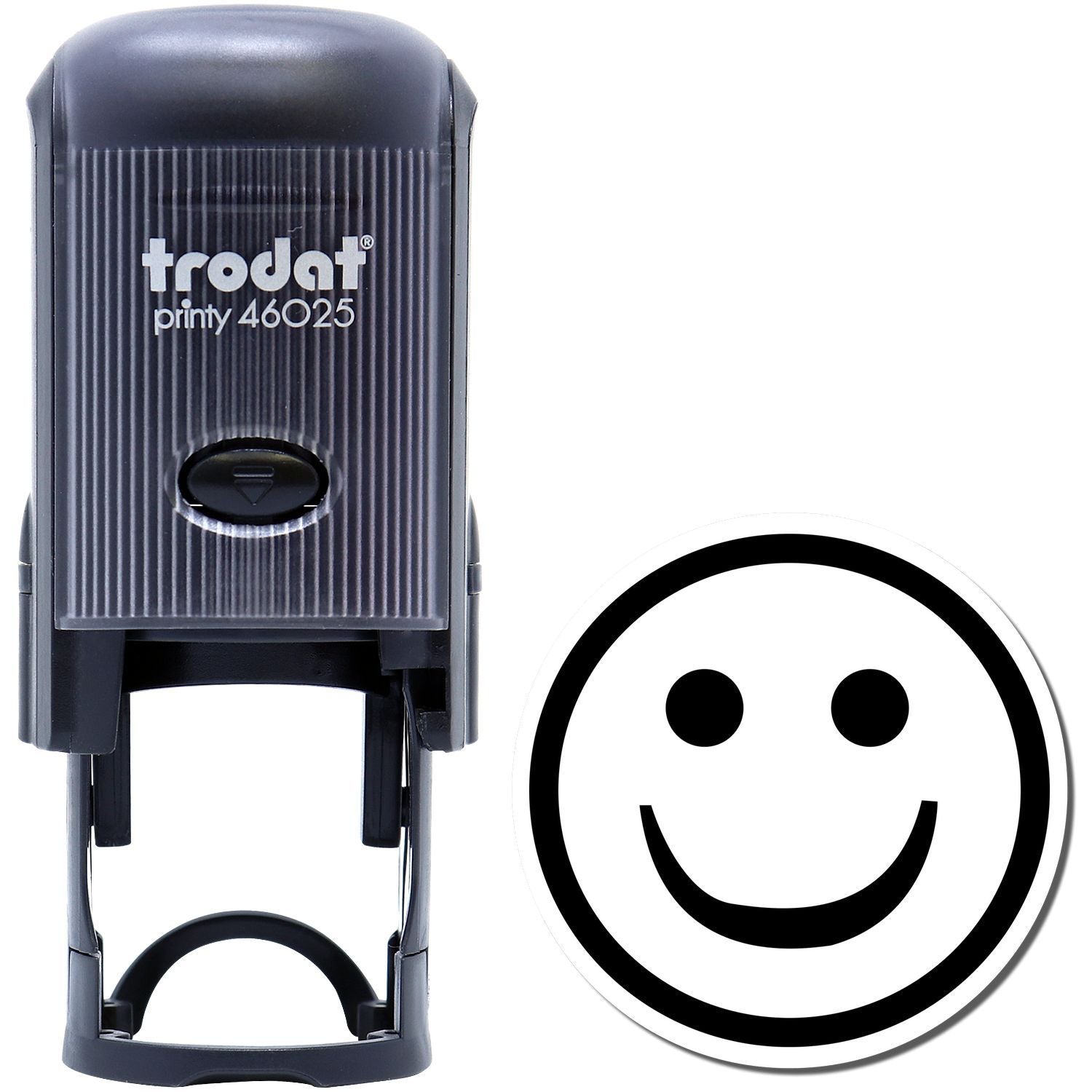 Self-Inking Round Smiley Stamp Main Image