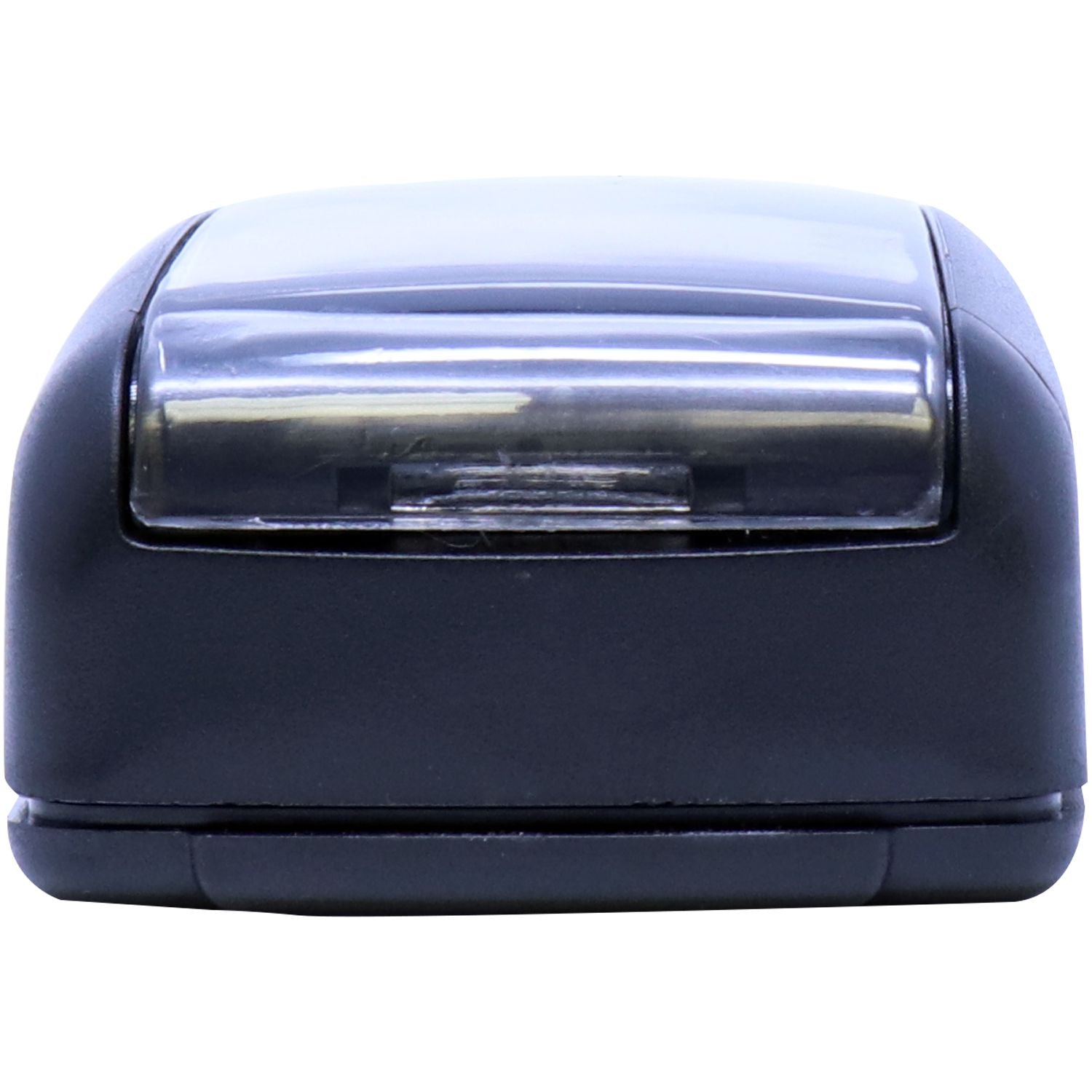 Slim Stamp 2264 Customized Pre-Inked Stamp 13/16 x 2-1/2, shown from the side, with a sleek black design and compact size.