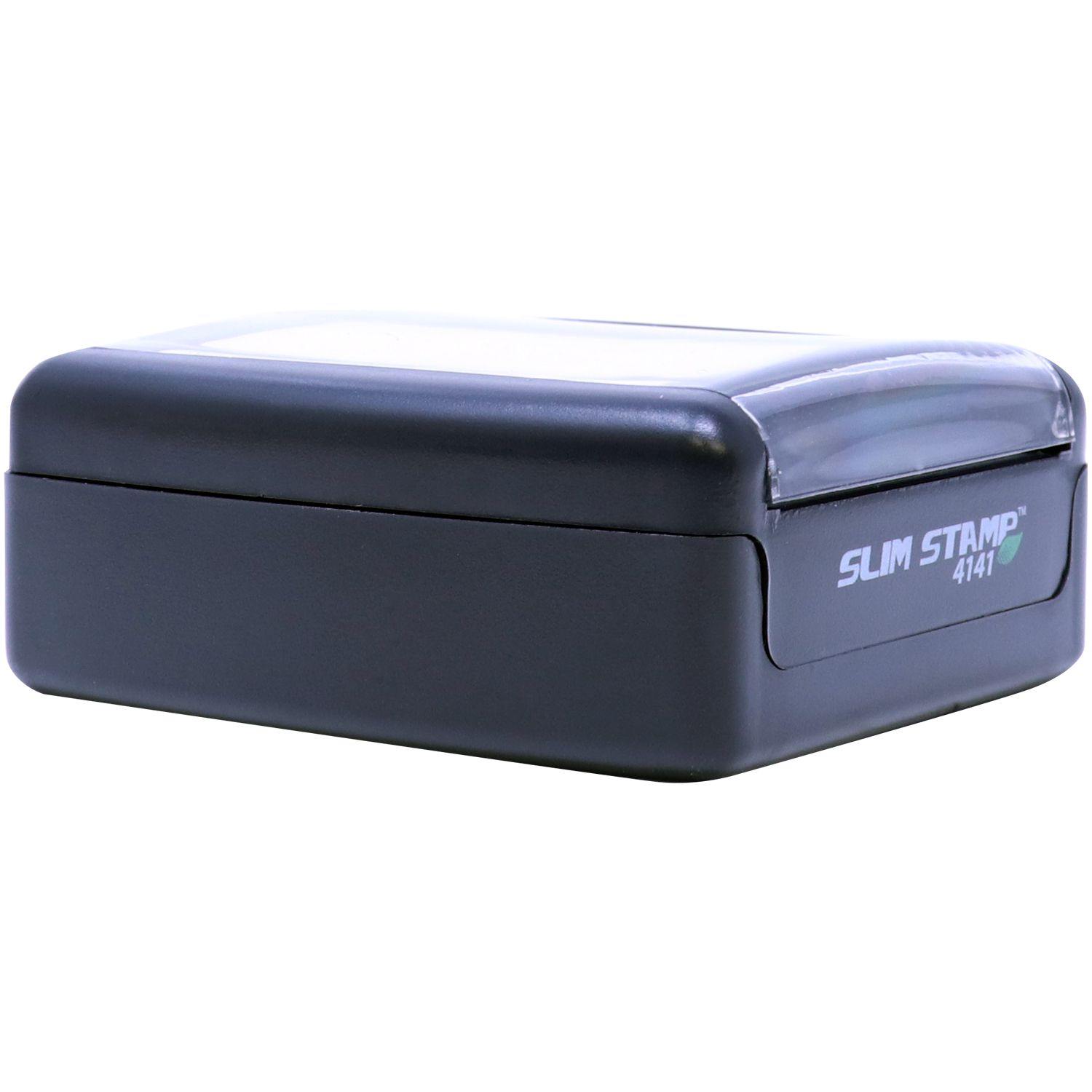 Land Surveyor Slim Pre-Inked Rubber Stamp of Seal - Engineer Seal Stamps - Stamp Type_Pre-Inked, Type of Use_Professional