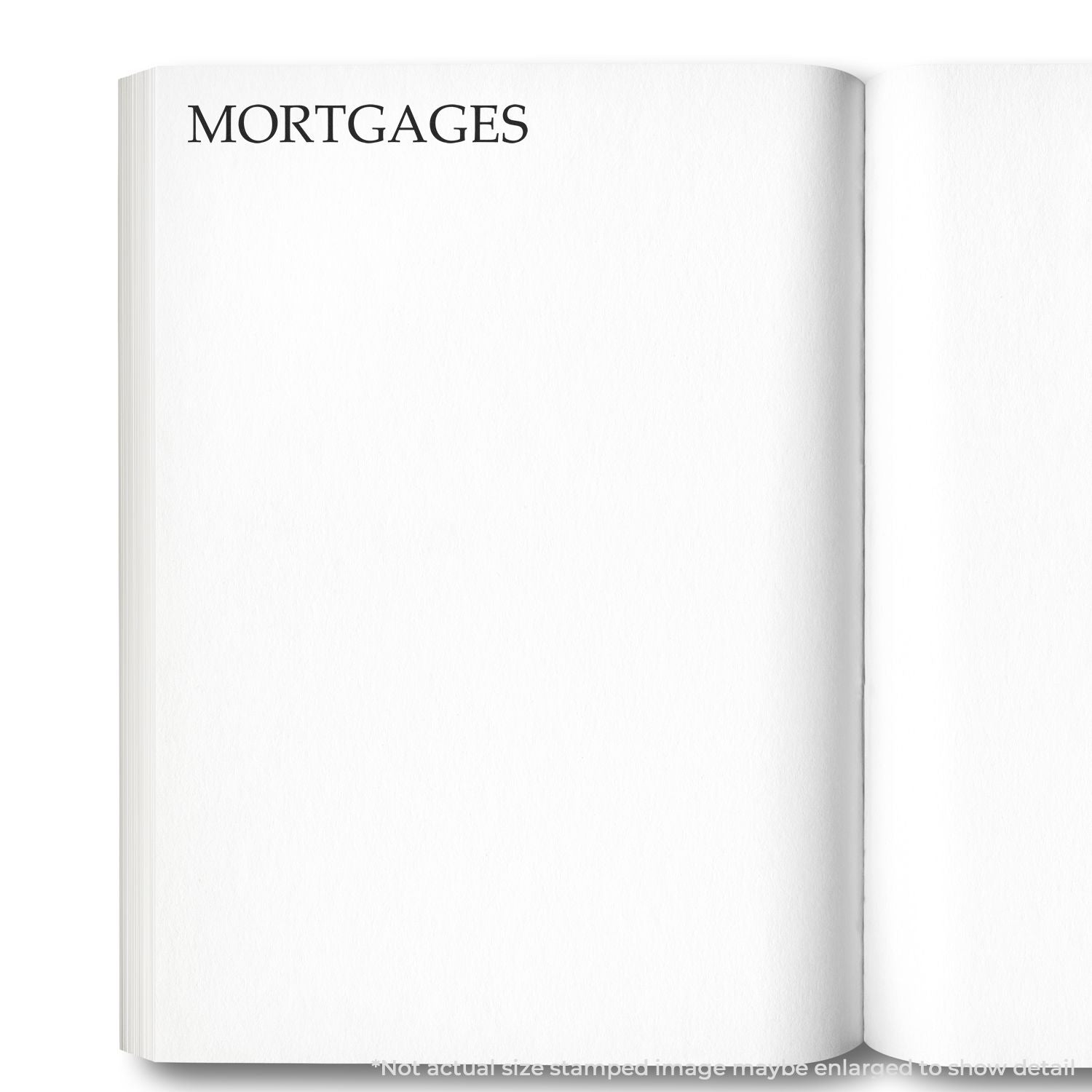 In Use Self Inking Mortgages Stamp Image