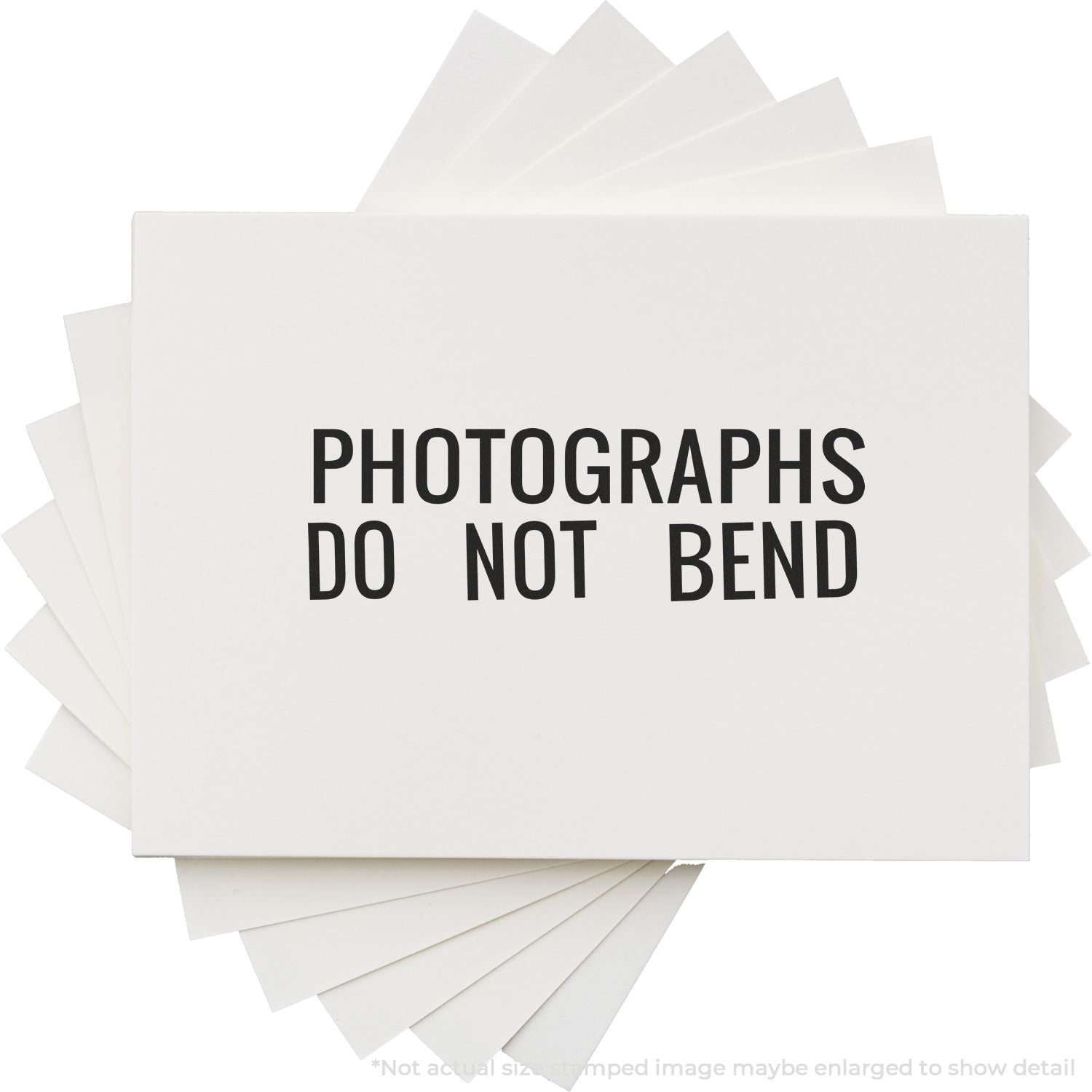 Self-Inking Photographs Do Not Bend Stamp Lifestyle Photo