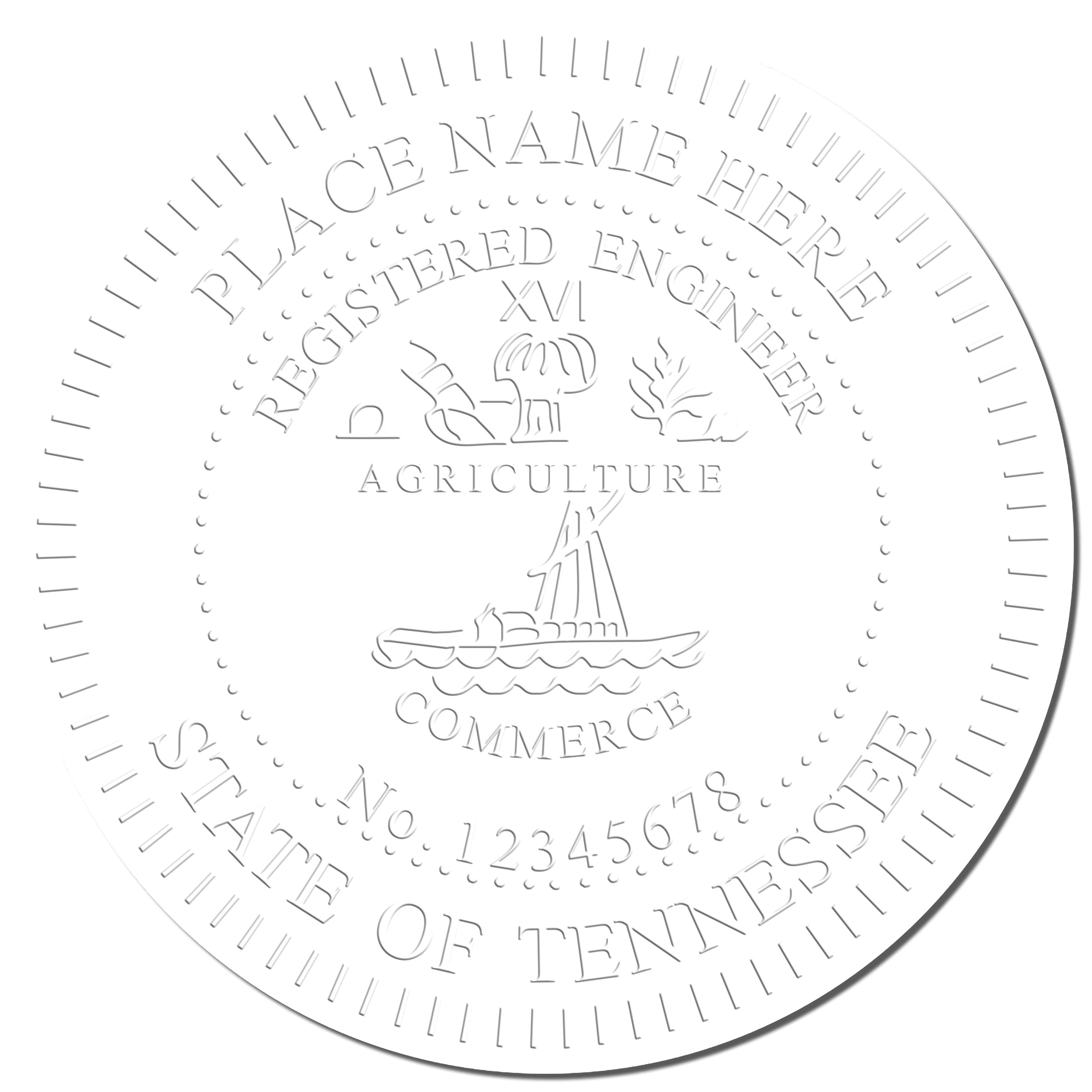 This paper is stamped with a sample imprint of the Hybrid Tennessee Engineer Seal, signifying its quality and reliability.