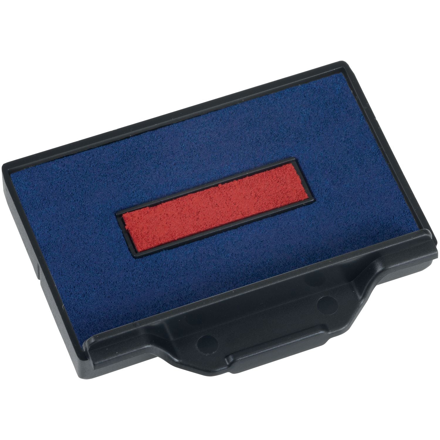 Two Color Replacement Ink Pad for 5430 Trodat Stamp, featuring a blue outer pad with a red inner pad, designed for clear, dual-color stamping.