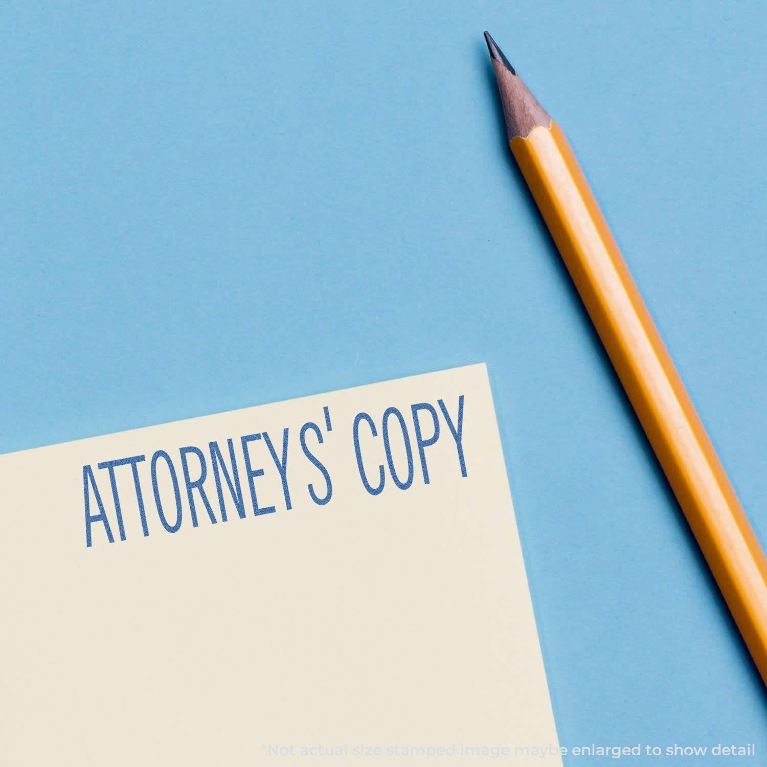 Attorney's Copy Xstamper Stamp Lifestyle Photo